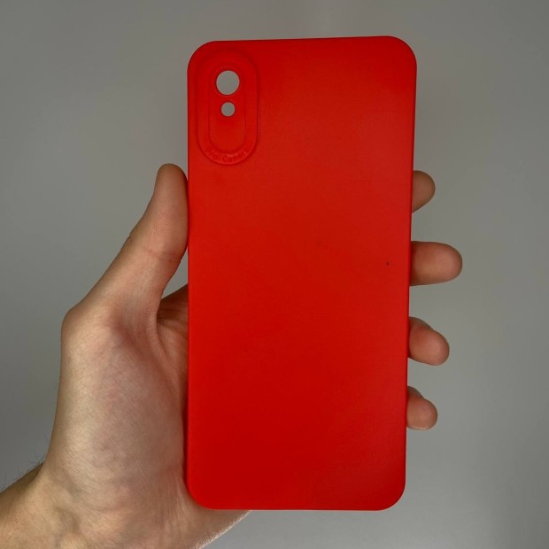 Силіконовий чохол Lux Shotcam для Xiaomi Redmi 9A (Червоний)