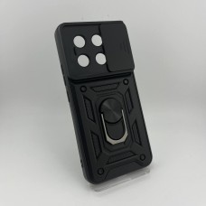 Броньований чохол Ring Serge Armor Case для Xiaomi 14 Pro (ShutCam) (Чорний)