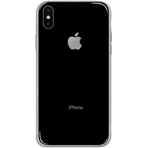 Силіконовий чохол Zefir для Apple iPhone Xs Max (Чорний)
