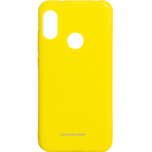 Силикон Molan Shining Xiaomi Redmi 6 Pro / Mi A2 Lite (Жёлтый)