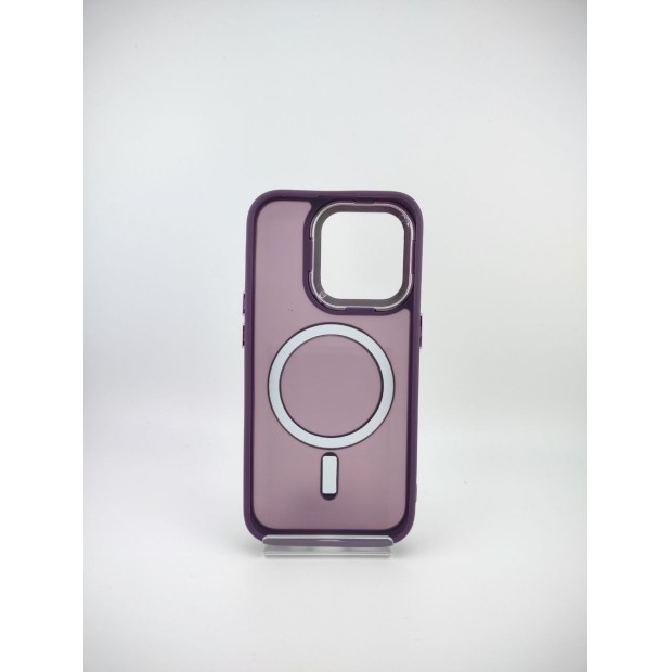 Чохол Totu Space Magsafe для Apple iPhone 15 Pro (Темно-фіолетовий)