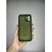 Силикон Original RoundCam Case Apple iPhone 12 (73) Forest Green