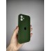 Силикон Original RoundCam Case Apple iPhone 12 (73) Forest Green
