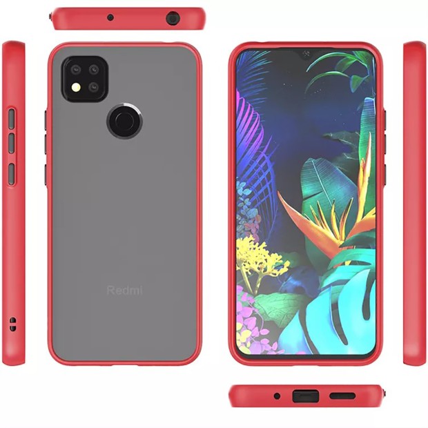Силіконовий чохол Totu Gingle Series для Xiaomi Redmi 9C  /  10A (Синій)