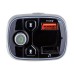 Borofone FM Transmitter BC32 + 2USB QC (Black)
