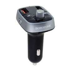 Borofone FM Transmitter BC32 + 2USB QC (Black) Borofone FM Transmitter BC32 + 2USB QC (Black)