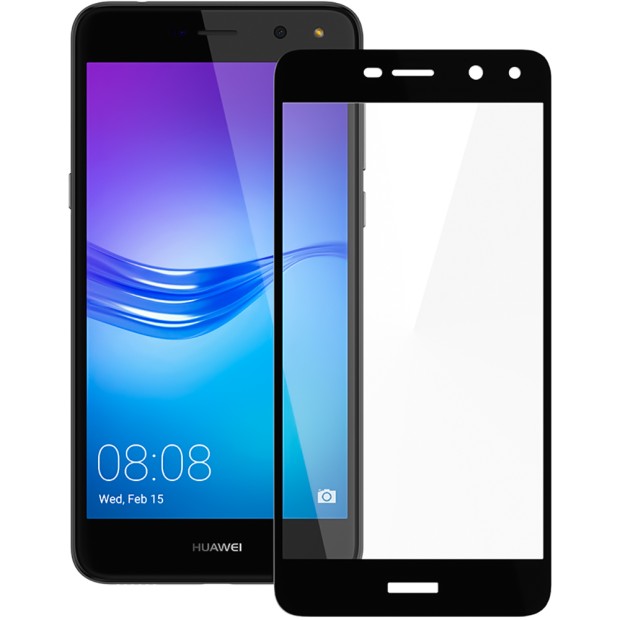 Защитное стекло 3D Huawei Y6 (2017) Black