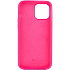 Силіконовий чохол Original Round Case для Apple iPhone 15 Pro (31) рожевий, як у Барбі.