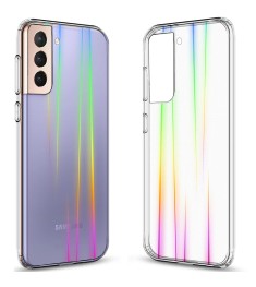 Силикон 3D Gradient Case Samsung Galaxy S21 Plus (Прозрачный)
