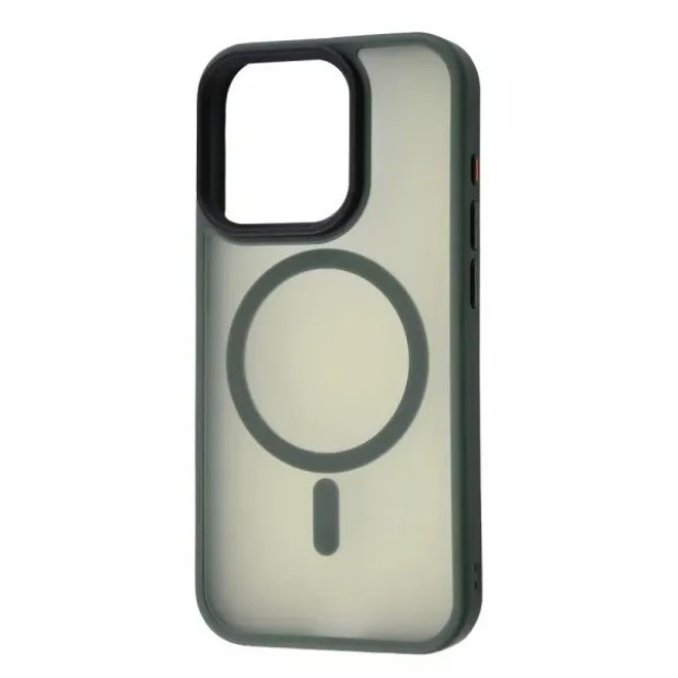 Чохол WAVE Matte Insane Case з MagSafe для iPhone 15 Plus (зелений)