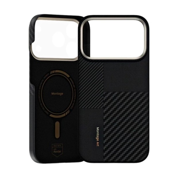 Чехол Benks ArmorAir Montage Case Built with Kevlar Apple iPhone 17 Pro (Black)