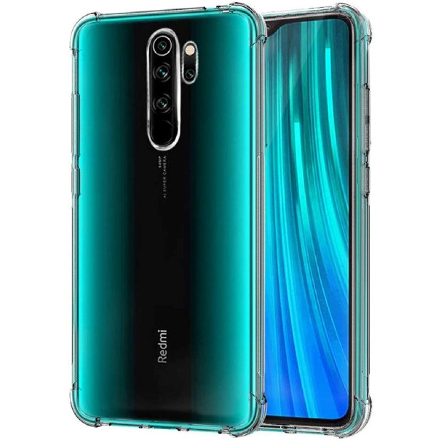 Силикон 6D Xiaomi Redmi 9 (Прозрачный)