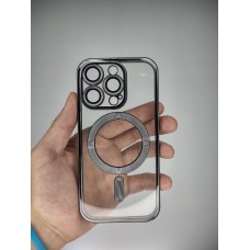 Чохол UMKU Shining with MagSafe для Apple iPhone 14 Pro (Чорний)