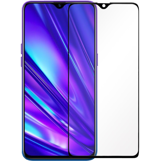 Захисне скло 5D Standard Oppo Realme Q Black