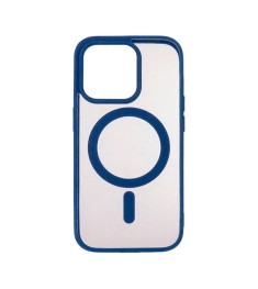 Накладка Totu Pjur Magsafe Apple IPhone 14 Pro (Peak Blue) (Уценка) (Категория 1..