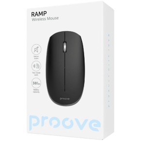 Миша бездротова Proove Silent Ramp (чорна) WNRM00022001