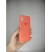Силіконовий оригінальний чохол Apple для iPhone X  /  XS (рожевий цитрус)