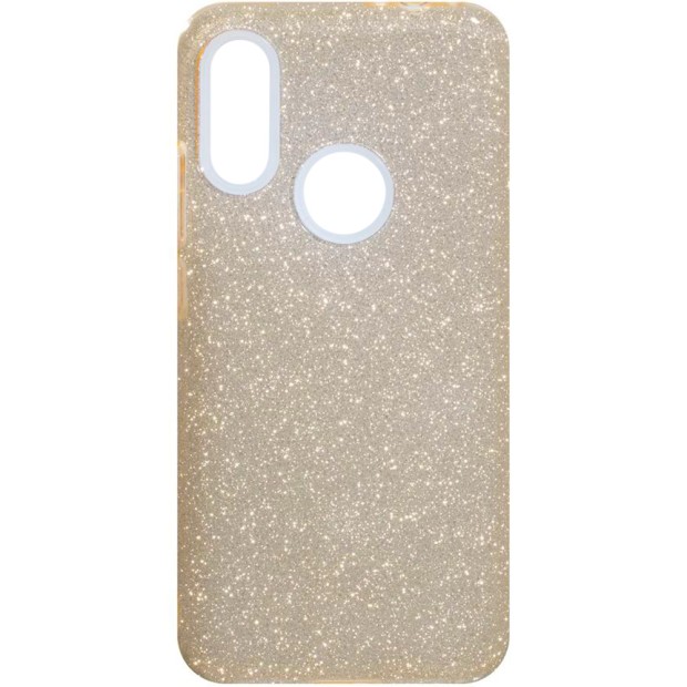 Силикон Glitter Xiaomi Redmi 7 (Золотой)