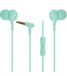 Провідні навушники-гарнітура вакуумні Remax RM-510 (Бірюзовий)