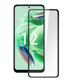 Захисне скло 5D Japan HD для Xiaomi Redmi Note 12 4G Чорне