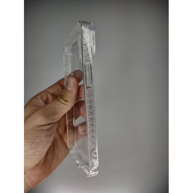 Silicone Case Diamond Apple iPhone 14 (Transparent)