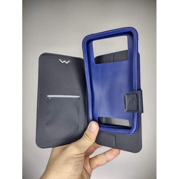 Чехол-книжка Universal Business Line Design 5.5 (Тёмно-синий) Чехол-книжка Universal Business Line Design 5.5 (Тёмно-синий)