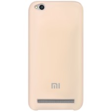 Силикон Original Case Logo Xiaomi Redmi 5a (Пудровый)