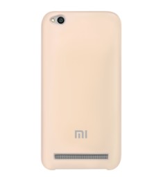 Силіконовий чохол Original Case Logo для Xiaomi Redmi 5A (Пудровий)