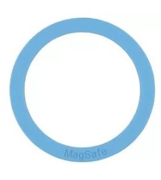 Кільце-тримач Silicone MagSafe (синє)