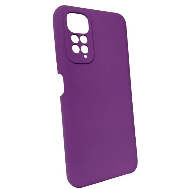 Силіконовий чохол Original Xiaomi Redmi Note 12S 4G (з захистом камери) (Аметист)