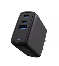 Proove Shot GaN 67W Charger Adapter (2Type-C  /  1USB) (Black)