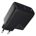 Proove Shot GaN 67W Charger Adapter (2Type-C  /  1USB) (Black)