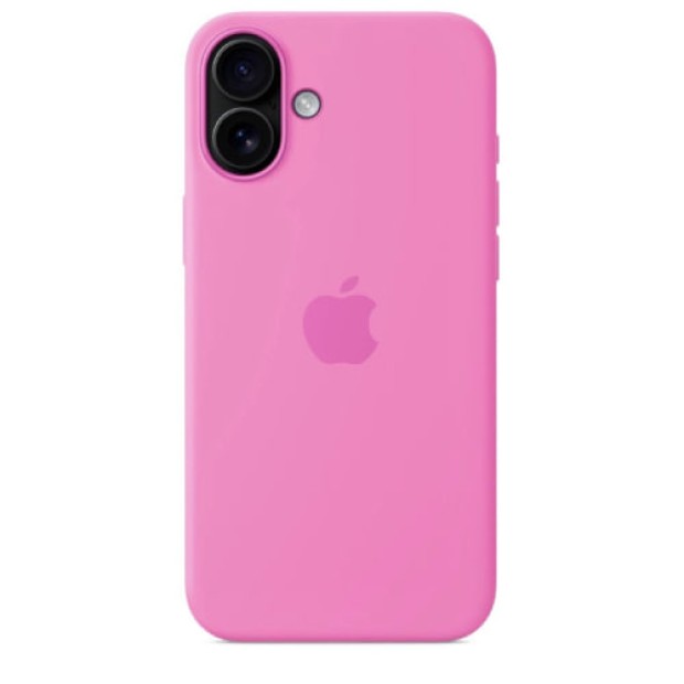 Чохол Silicone Case with MagSafe Apple iPhone 16 (Peony)