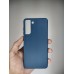 Силикон Original 360 Case Samsung Galaxy S21 FE 5G (Тёмно-синий)