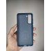Силіконовий Original 360-чохол для Samsung Galaxy S21 FE 5G (Темно-синій)