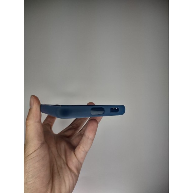 Силіконовий Original 360-чохол для Samsung Galaxy S21 FE 5G (Темно-синій)