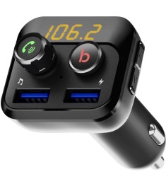 FM-модулятор Grand-X 98GRX (2USB) (Чорний) GX