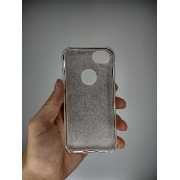 Силіконова накладка Glitter для Apple iPhone 7 / 8 / SE (2020) (Золоті Квіти) Силіконова накладка Glitter для Apple iPhone 7 / 8 / SE (2020) (Золоті Квіти)