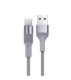USB-кабель Borofone BX21 (Type-C) (Серый) USB-кабель Borofone BX21 (Type-C) (Серый)