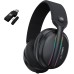 Бездротові ігрові накладні навушники-гарнітура Gaming Glimmer (Чорні) WHGL00022001