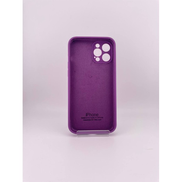 Оригінальний силіконовий чохол RoundCam для Apple iPhone 12 Pro Max (28) Brinjal. Оригінальний силіконовий чохол RoundCam для Apple iPhone 12 Pro Max (28) Brinjal.