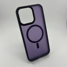 Чохол WAVE Matte Insane Case з MagSafe для iPhone 15 Pro Max (Глибокий Пурпурний)