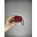 Чохол для навушників Full Silicone Case with Microfiber Apple AirPods Pro 2 (57) Марсала