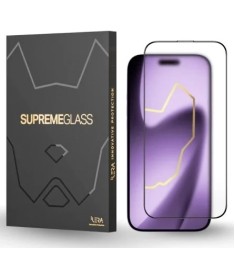 Захисне скло iLera Deluxe Frosted для Apple iPhone 17 Pro (Чорне) iLFrGl17Pr