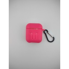 Чехол для наушников Full Silicone Case Apple AirPods 1 / 2 (56) Cyclamen