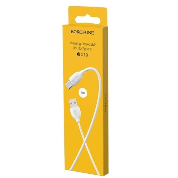 USB-кабель Borofone BX19 Benefit (Type-C) (Белый)