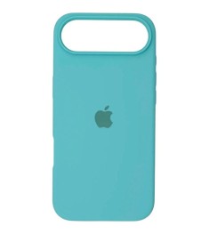 Силіконовий оригінальний круглий чохол для Apple iPhone 17 Air (53) Небесно-блак..