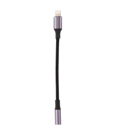 Перехідник XoKo AC-017 Lightning на 3,5 мм (Чорний) AC-017