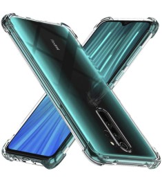 Силикон 6D Xiaomi Redmi Note 8 Pro (Прозрачный)