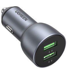 АЗУ-адаптер UGREEN CD213 36W (2USB3.0) (Dark Blue)